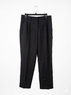 32 Degrees Black Women's Straight Leg Dress Pants